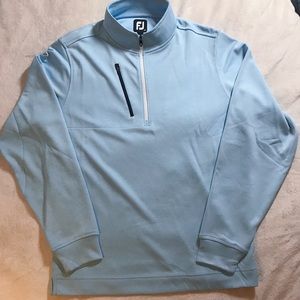 FootJoy 1/4 Zip Heathered Pullover Mens NWOT